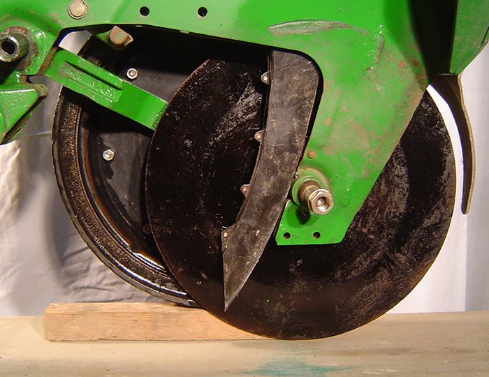 gauge wheel planter