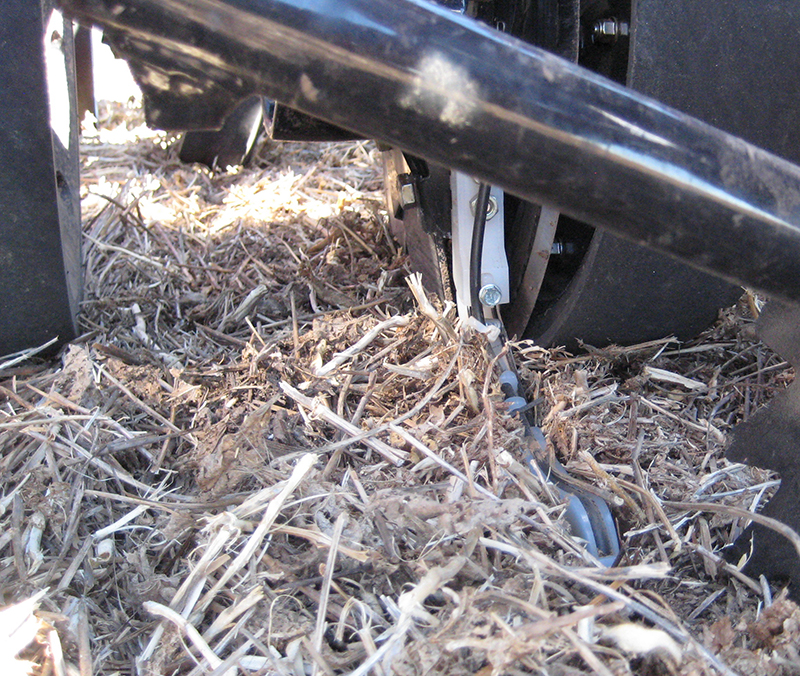 Keeton applying liquid pop-up fertilizer