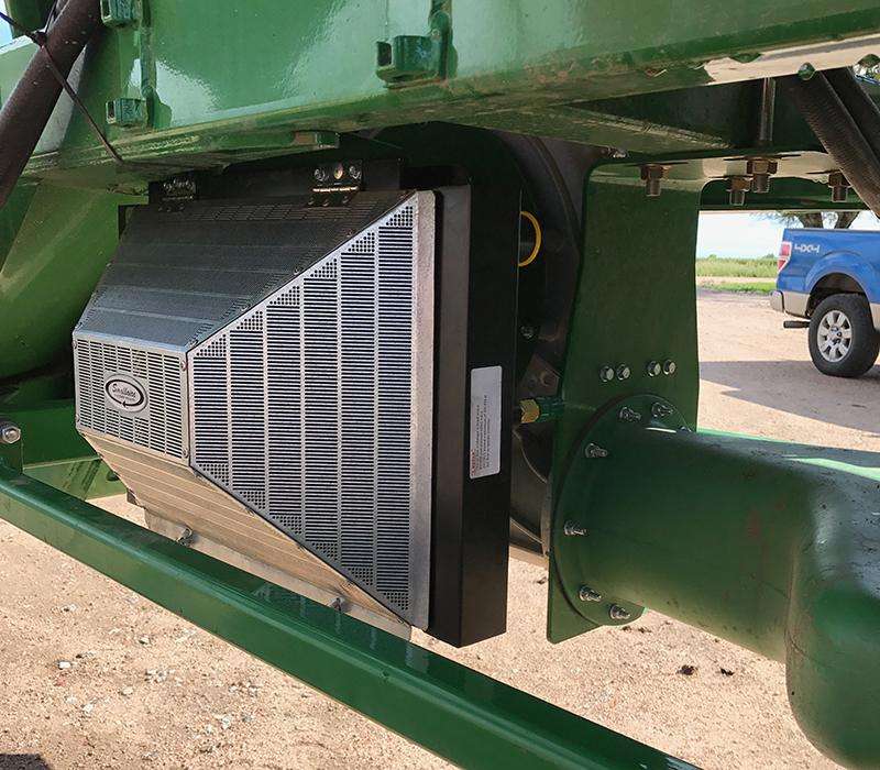 Mounted Smallaire heat exchanger.