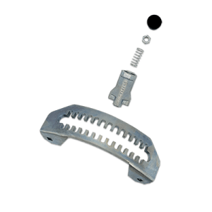Exapta Solution's Depth Adjustment plate and handle assembly.